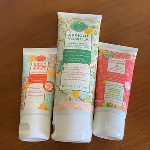 Scentsy body lotion and hand creams